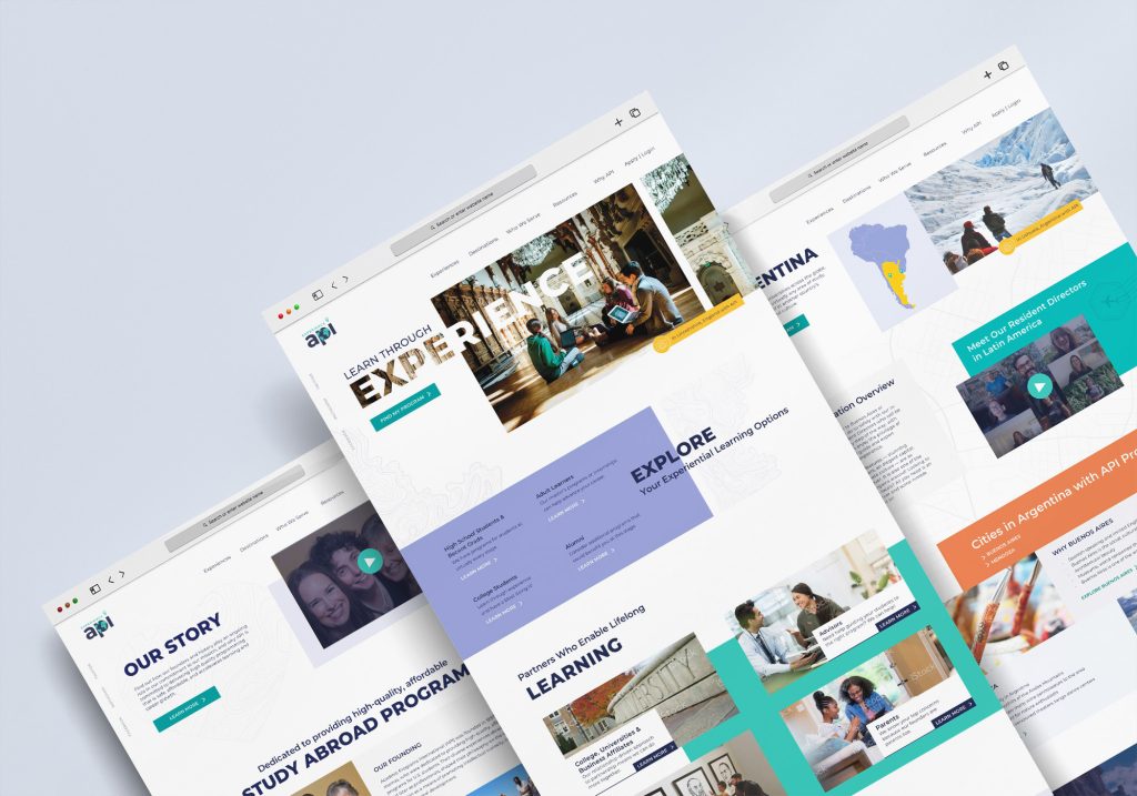 API Abroad: Brand & Website Redesign for Experiential Learning API Abroad: Brand & Website Redesign for Experiential Learning