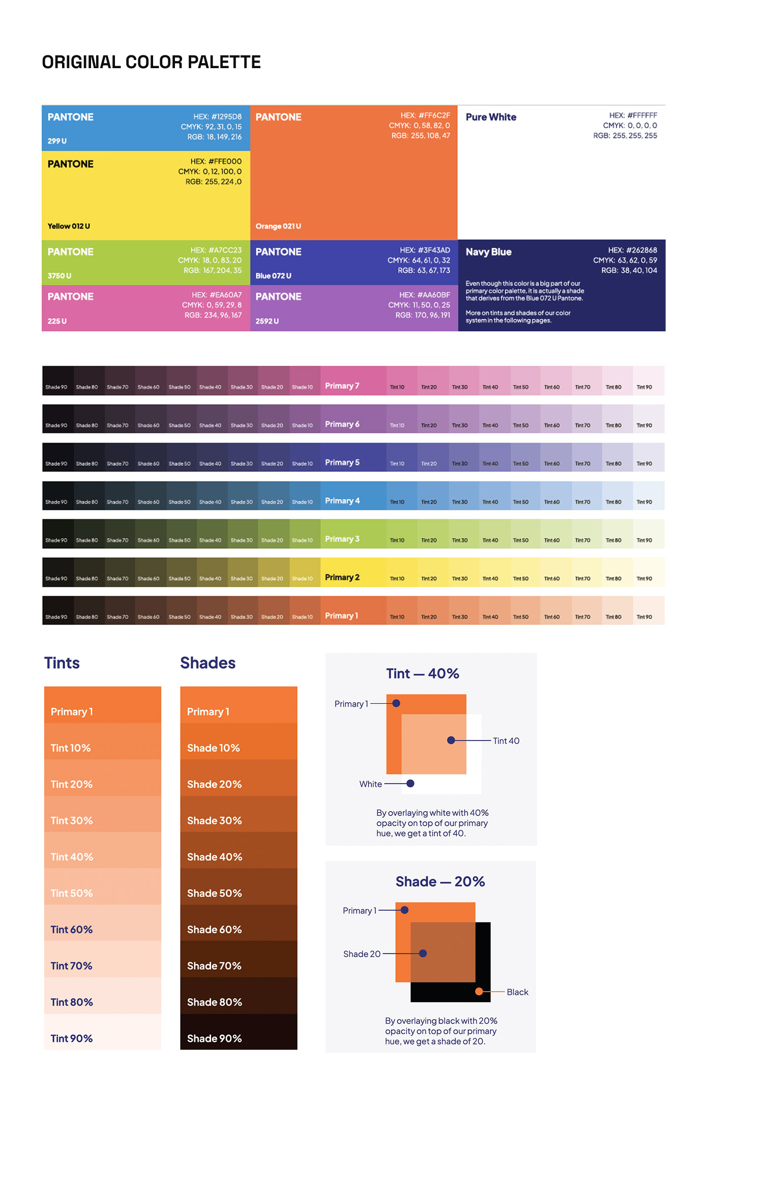 Color Palette BEFORE Color Palette BEFORE