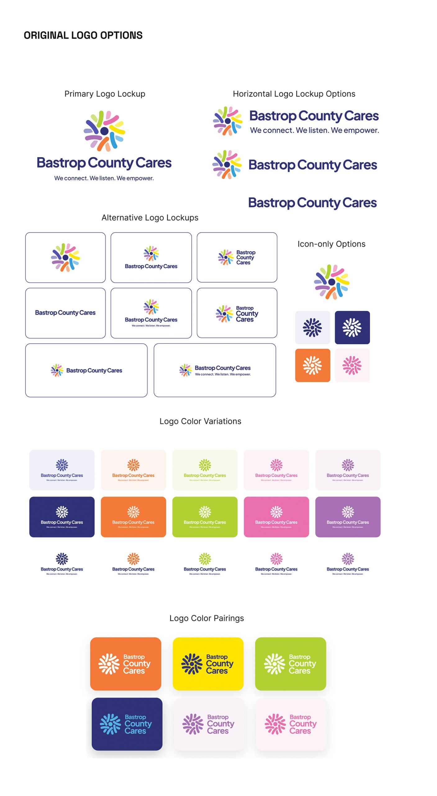 Logo Options BEFORE Logo Options BEFORE