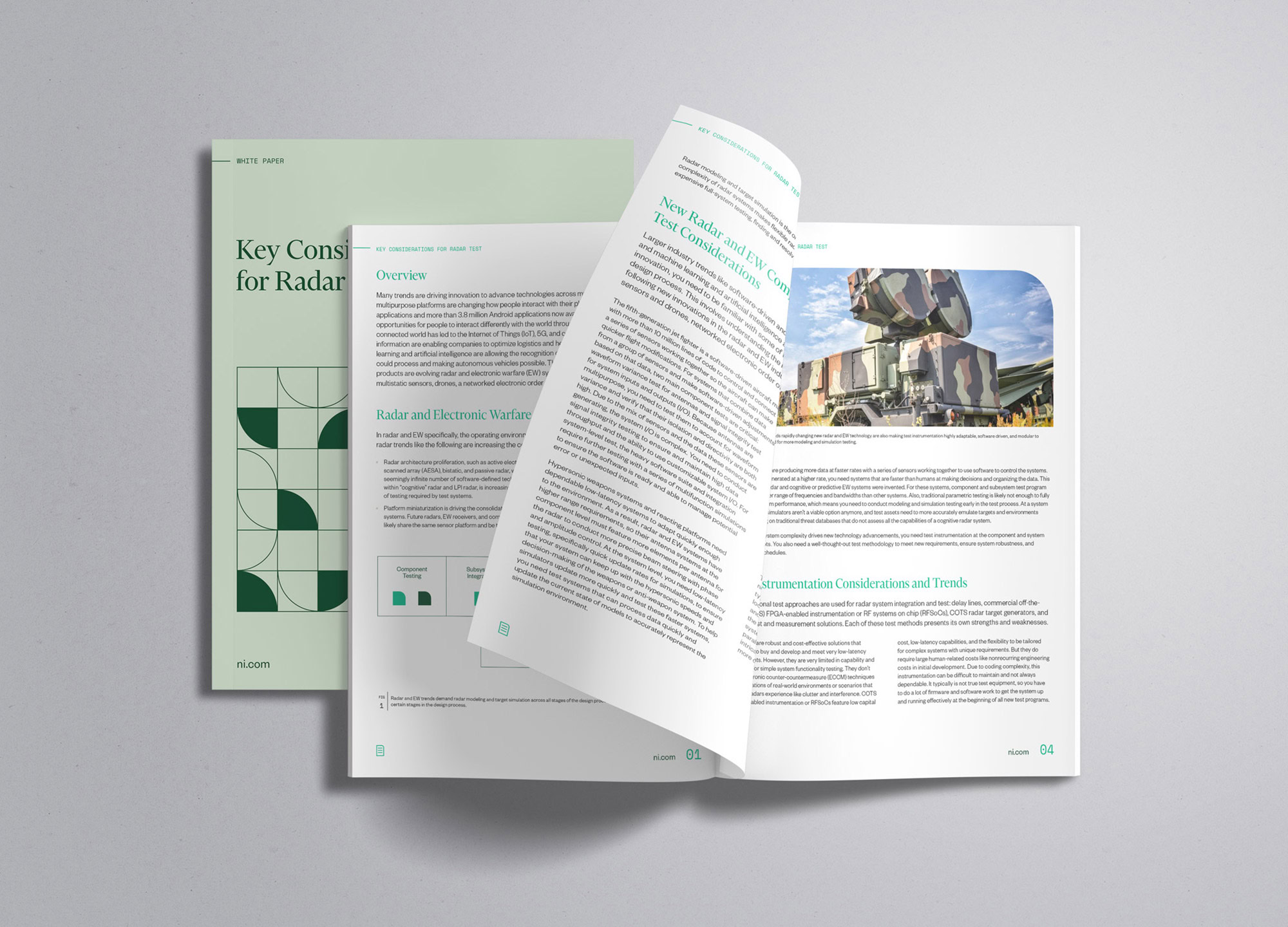 NI White Paper Spread Page Layout