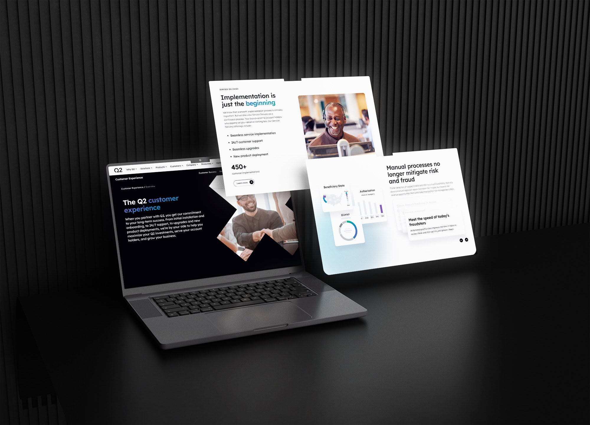 Q2 Customer Experience Web Page Design